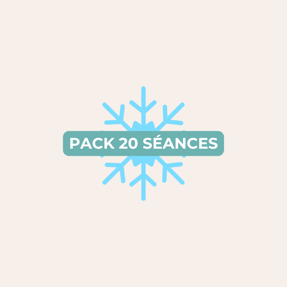 Pack de 20 séances de cryothérapie corps entier